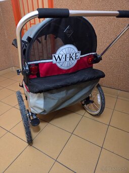 Cyklovozik Wike 3v1 s bocnym vetranim odpruzeny - 2