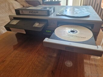 VHS 2V1 HiFi Daewoo PANASONIC VHS CD DVD videorekordér - - 2
