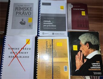 Predám knihy pre právnikov, učebný materiál, skriptá na VŠ - 2