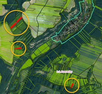 Domaníky – 6.000 m2 LESNÉ POZEMKY v podiele 1/1 - 2