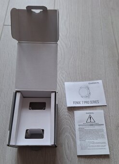 Krabicka z Garmin Fenix 7x Pro Sapphire Solar - 2