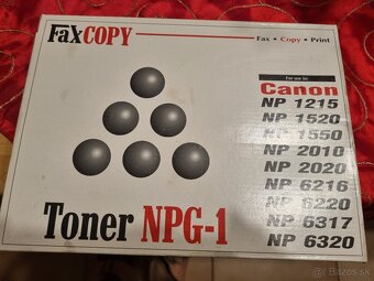 Faxcopy tonery NPG-1 - 2