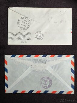 U.S. Postage Via Air Mail obálky - 2