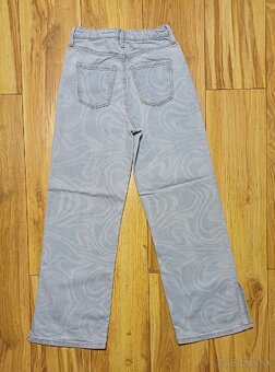 Široké rifle H&M č.158 - nové - 2