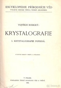 KRYSTALOGRAFIE - VOJTĚCH ROSICKÝ - 2