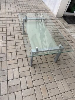 Konferenčný sklenený stolik - 2
