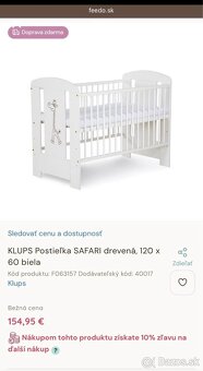 Detská postielka - 2