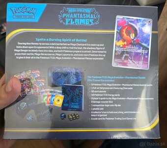 Predám Pokémon Mega Evolution: Phantasmal Flames Elite Train - 2