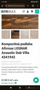 Afirmax LEGNAR Acoustic Dub Villa
+ podložka
- 2
