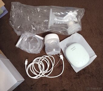 PHILIPS AVENT Elektronicka odsavacka mlieka + flasa - 2