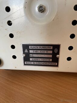 Retro elektrická varná platňa - 2