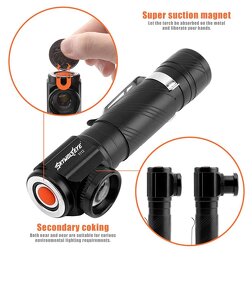 Čelovka 500lm zoom - 2