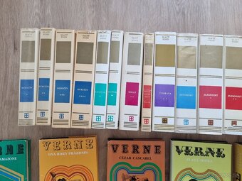 Knihy z edície Verne a Zlatý fond - 2