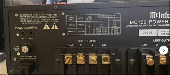 McIntosh MC 150 Power amp. - 2