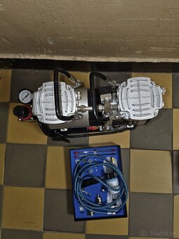 Airbrush kompresor +striekacia pištoľ - 2