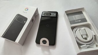 Google Pixel 8 256GB Obsidian nový , v záruke. - 2