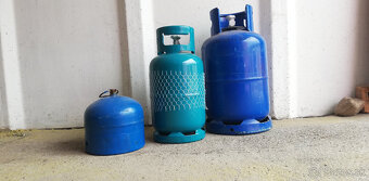 PROPANBUTAN plyn + flasa / bomba 2kg - 2