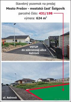 Lukratívny stavebný pozemok | 624 m² - Prešov - 2