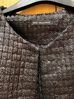 Dámske krátke sako čierne - 2