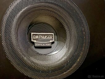 EM PHASER EBR112-P6A …. Subwoofer do autá (aktívny). - 2