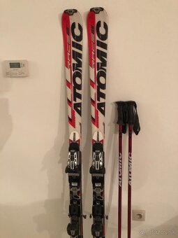 Lyže atomic s palicami - 2