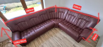 Kozena rohova sedacka - 2