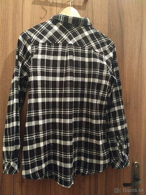 Nová dámska bavlnená tenšia flanelová košeľa, veľkosť 36 - 2