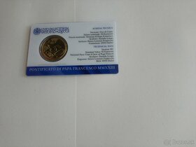 50 cent 2023 Coin Card - Vatikán - 2