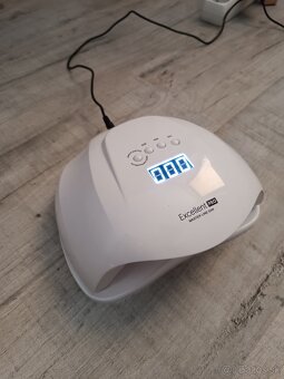 Uv/led lampa Excellent pro, s časovačom 54W biela - 2