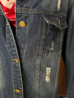 Riflový kabát Jeans - 2