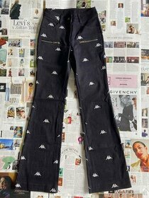 Charm’s x Kappa dizajnerské unisex zvonové džínsy W25/26 - 2