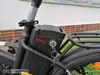 Elektrický skladací bicykel Li-Ion 10Ah batéria E-BIKE 20“ 2 - 2