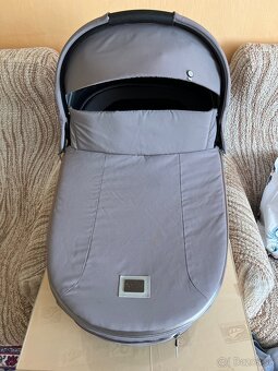 CYBEX Priam 4.0 Lux Carry Cot Mirage Grey Platinum - 2