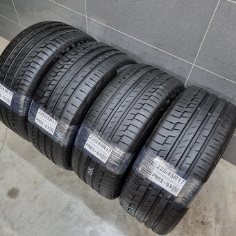 Letné pneumatiky 225/45 R17 CONTINENTAL DOT0222 - 2