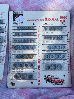 Matky Škoda 1000 MB, Octávia Combi. - 2