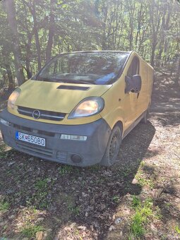 Opel vivaro 1.9 DI dodavka - 2