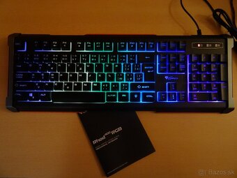 Natec Genesis Rhod 400 RGB US čierna - 2