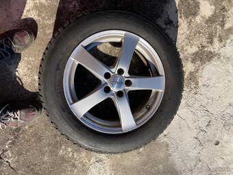 205/60 R16 sada zimných pneumatík s Alu diskami - 2
