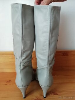 DÁMSKE KOŽENÉ ČIŽMY - 2