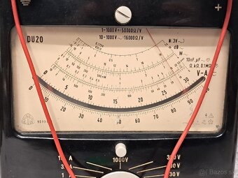 Metra Blansko DU 20 》STAROŽITNÝ MERACÍ PRISTROJ - 2