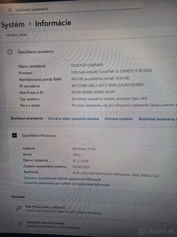 Zánovný kancelársky PC - 2