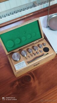 Lekárnické váhy , závažie - 2