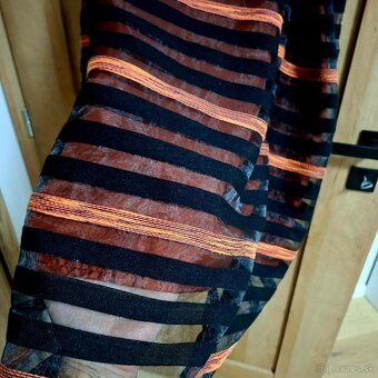 Hnedé spoločenské šaty c. 42 - 2