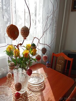 Handmade ručne háčkované vajíčka - 2