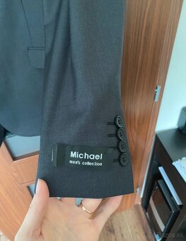Pánsky sivý oblek Michael - 2