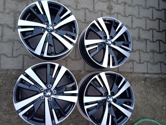 Peugeot 18 "5x108 ET 49 originálne hliníkové disky - 2