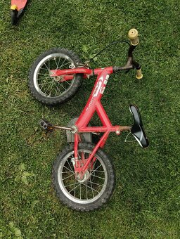 Detsky bicykel plus motorka grátis - 2