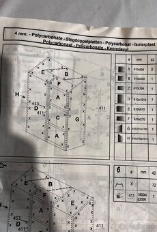 Balkonovy/terasony sklenik - 2