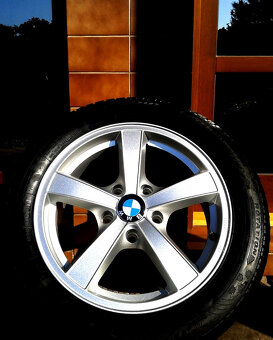 alu R16 5x120, zimné pneu 205/60, BMW Rada 3 - 2