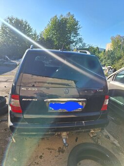 Rozpredám mercedes Ml400cdi 184kw rok03 w163 - 2
